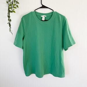 H&M Mama Short Sleeve Sweatshirt Sz L